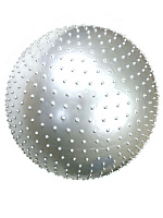 Мяч для фитнеса, с масажными шипами 65см MA-65 07110 (серебро)