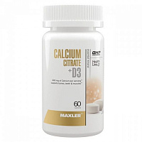 Calcium Citrate+D3 60табл