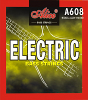 Комплект струн для 5-струнной бас-гитары A608(5)-M Medium, сталь/сплав никеля, 045-130
